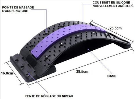 Civière Dorsale Orthopédique – Etirement Dos